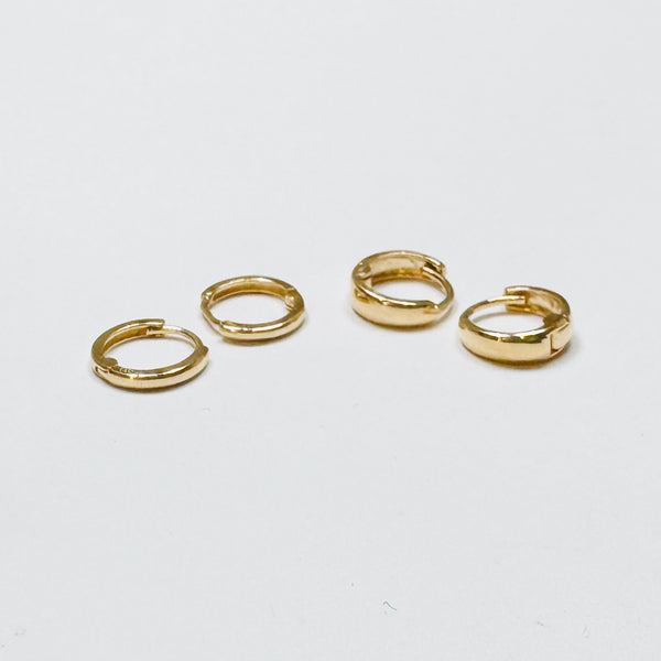 mini gold hoops