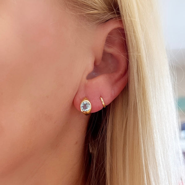 mini gold hoops