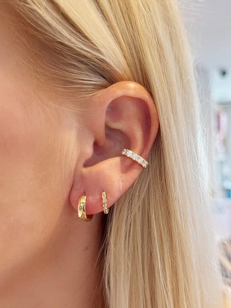 diamond ear cuff