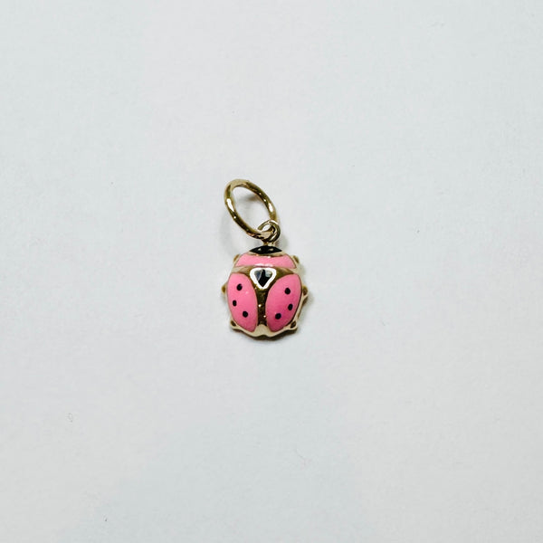enamel ladybug pendant