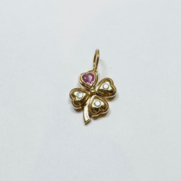 four leaf clover pendant