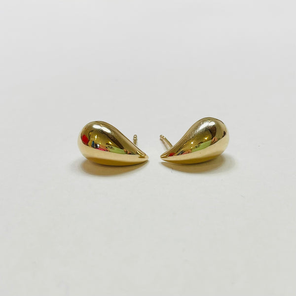 gold droplet studs