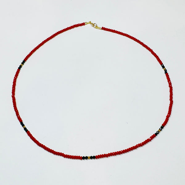 gameday color block necklace