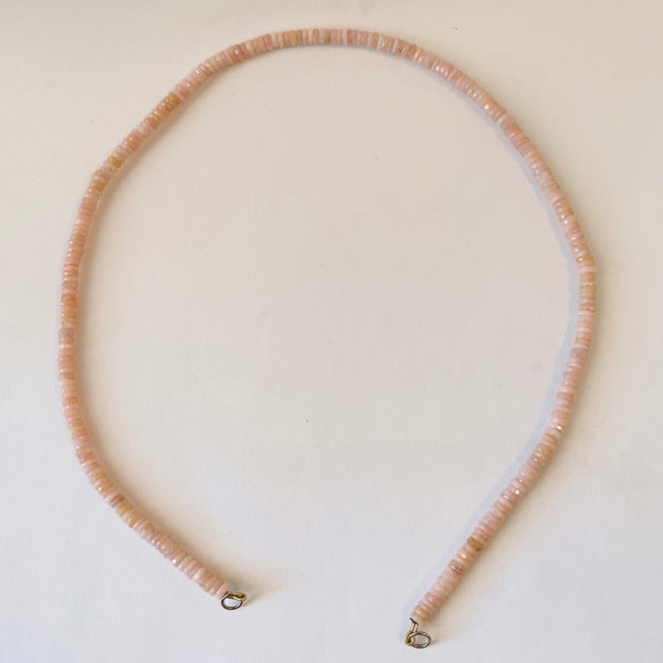 CUSTOMIZABLE pink opal strand