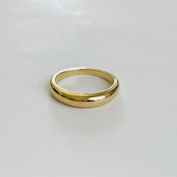 gold dome ring