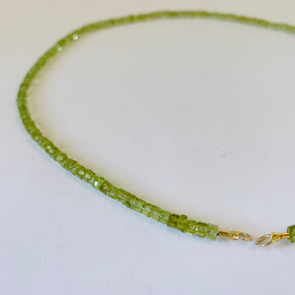CUSTOMIZABLE peridot strand