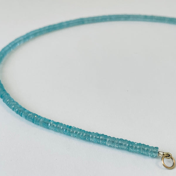 CUSTOMIZABLE blue apatite strand