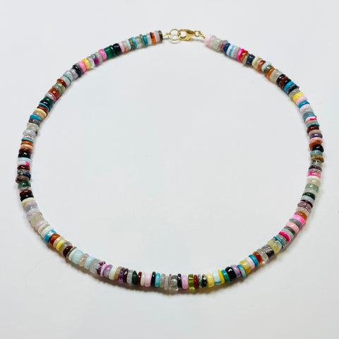 multi-stone candy necklace