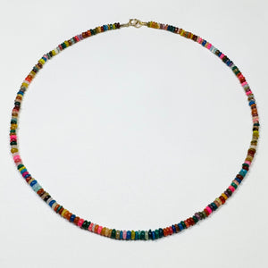 Camp candy opal necklace