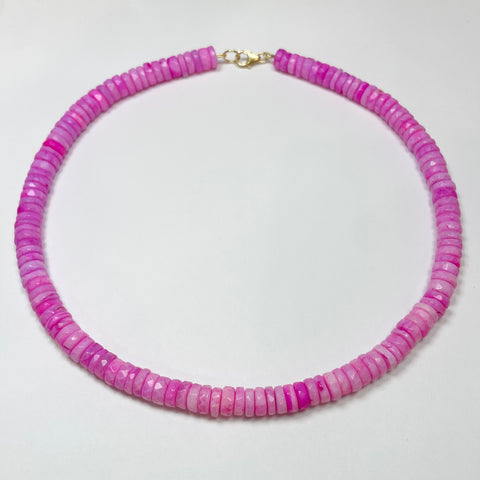 Barbie heishi candy necklace