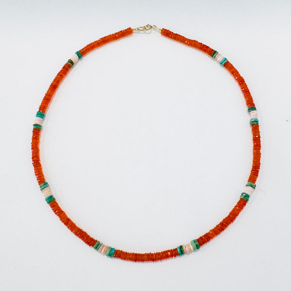 Cartagena heishi necklace