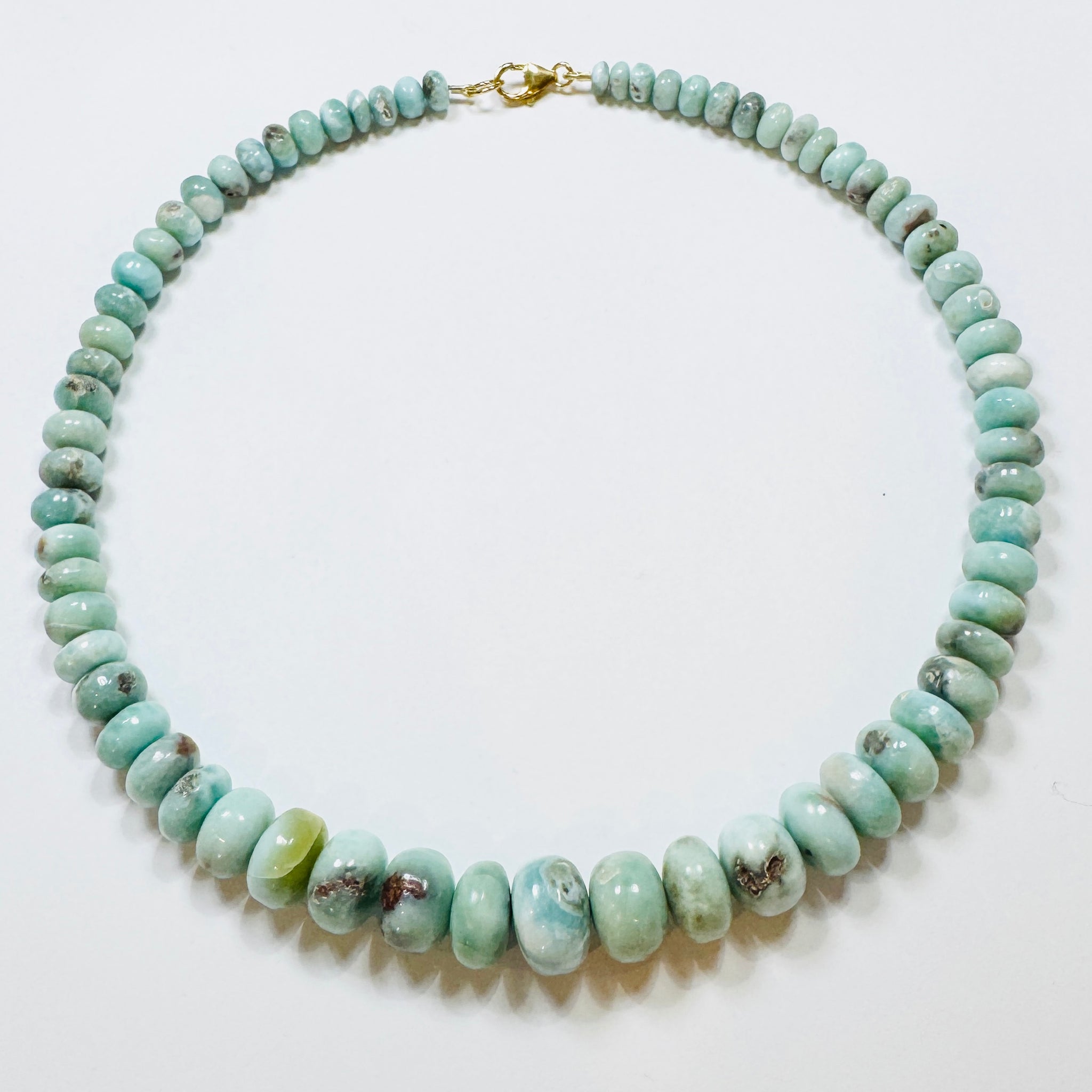 estate larimar candy necklace