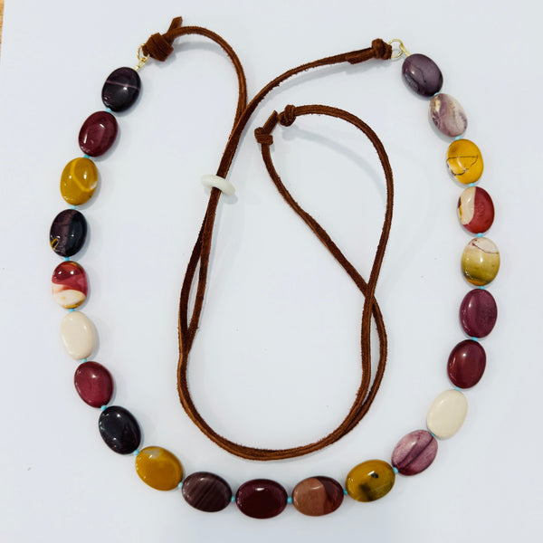 Convertible hat band, mookaite