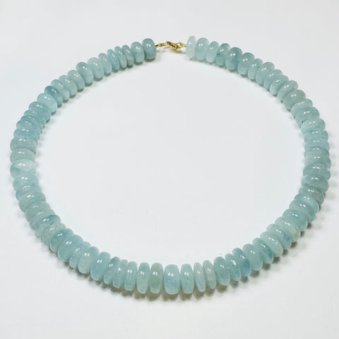 aquamarine candy necklace