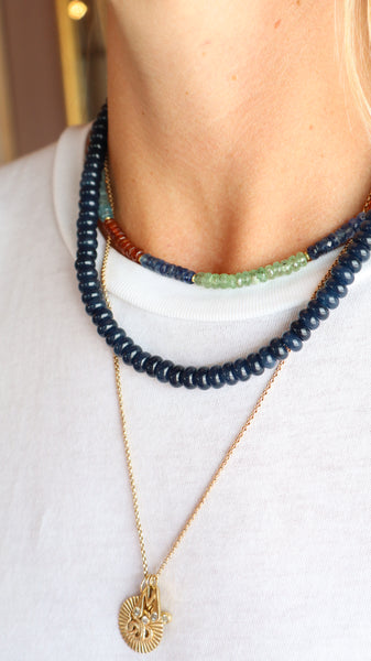 midnight angelite candy necklace