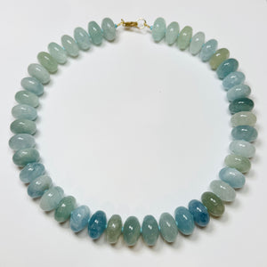 estate aquamarine necklace