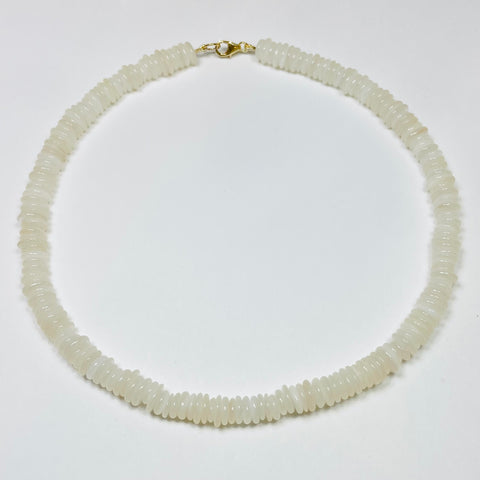 coconut moonstone candy necklace