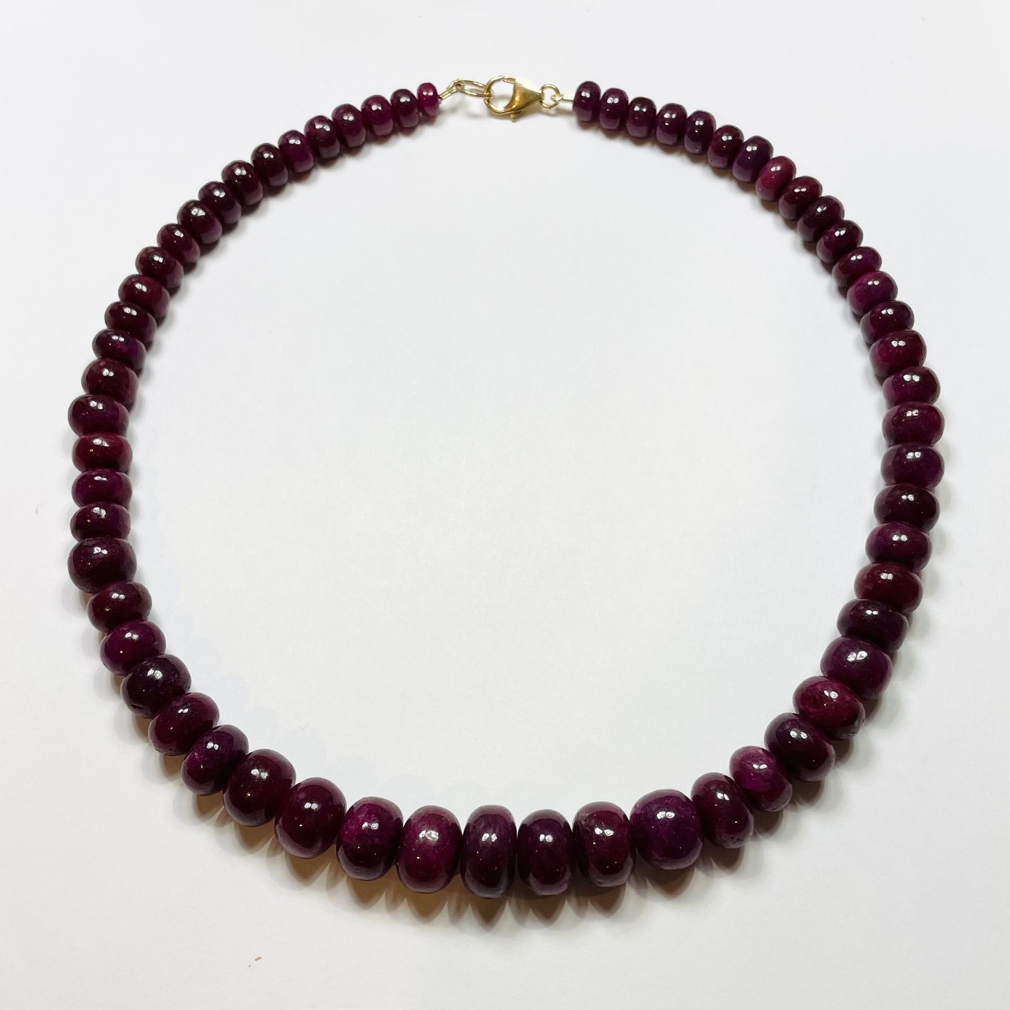 ruby candy necklace