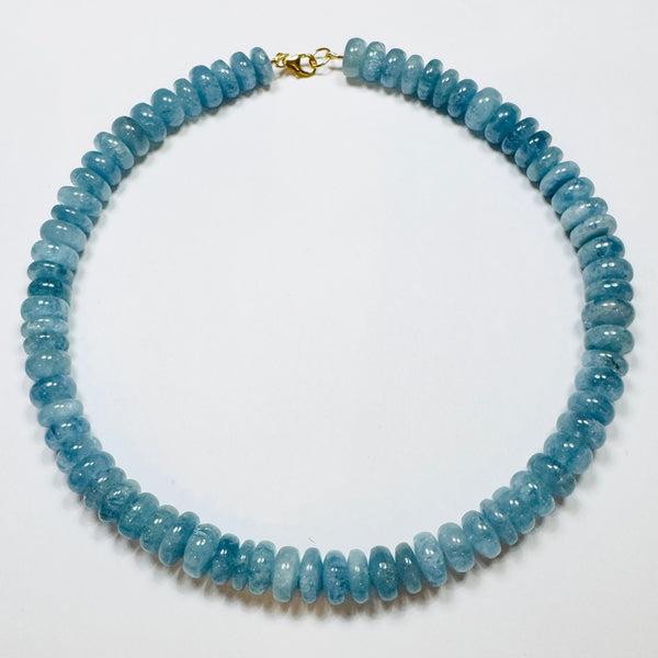 aquamarine candy necklace