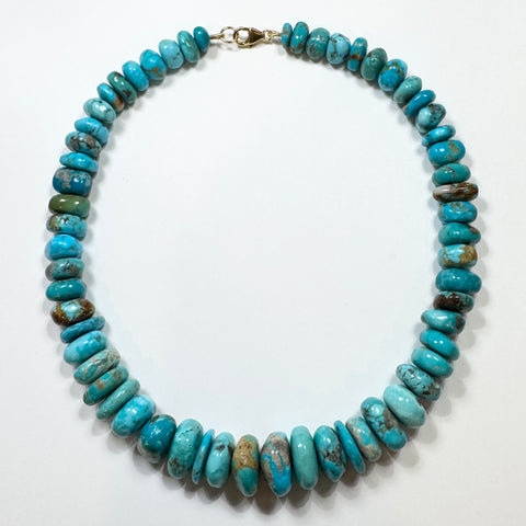 candelaria turquoise statement necklace