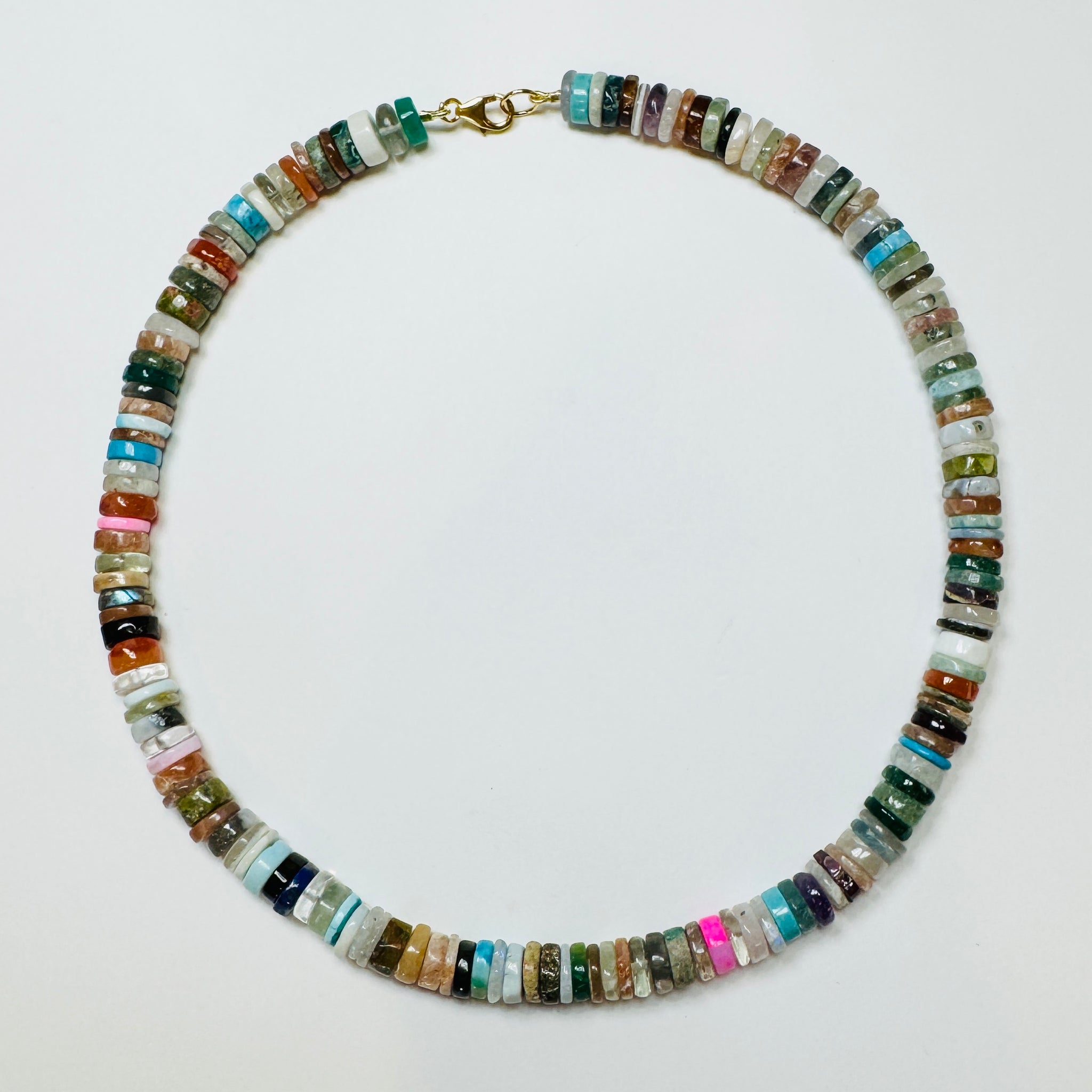 multi-stone candy necklace