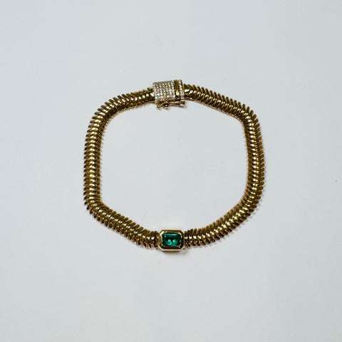 emerald bracelet