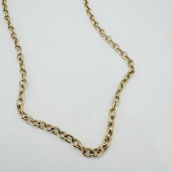 smooth rounded rolo chain