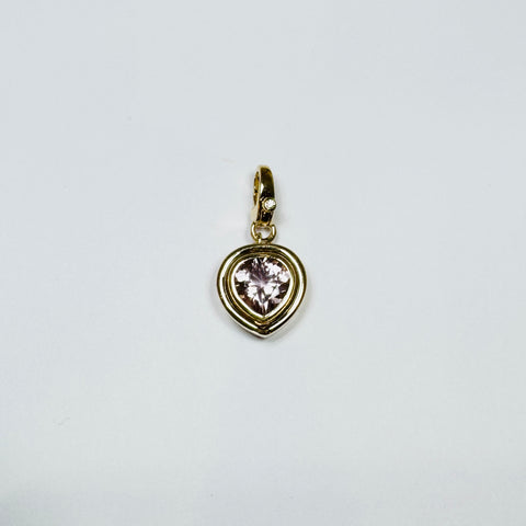 morganite pendant