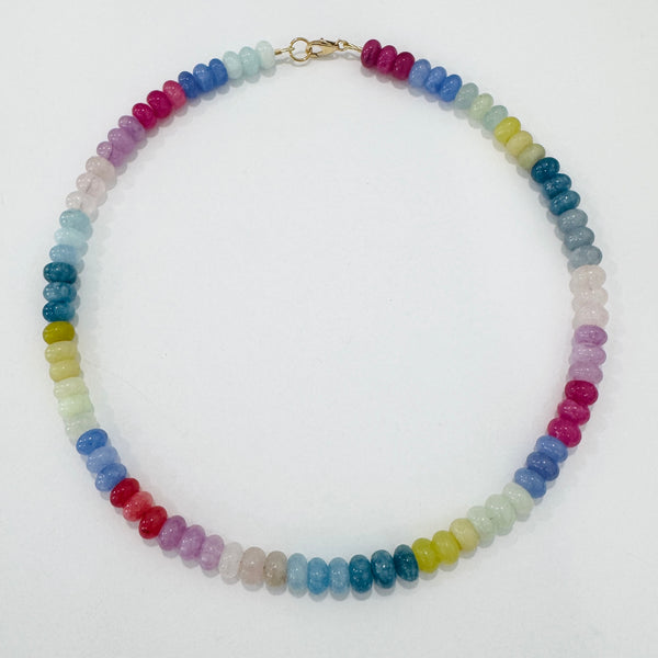 rainbow kitten surprise candy necklace