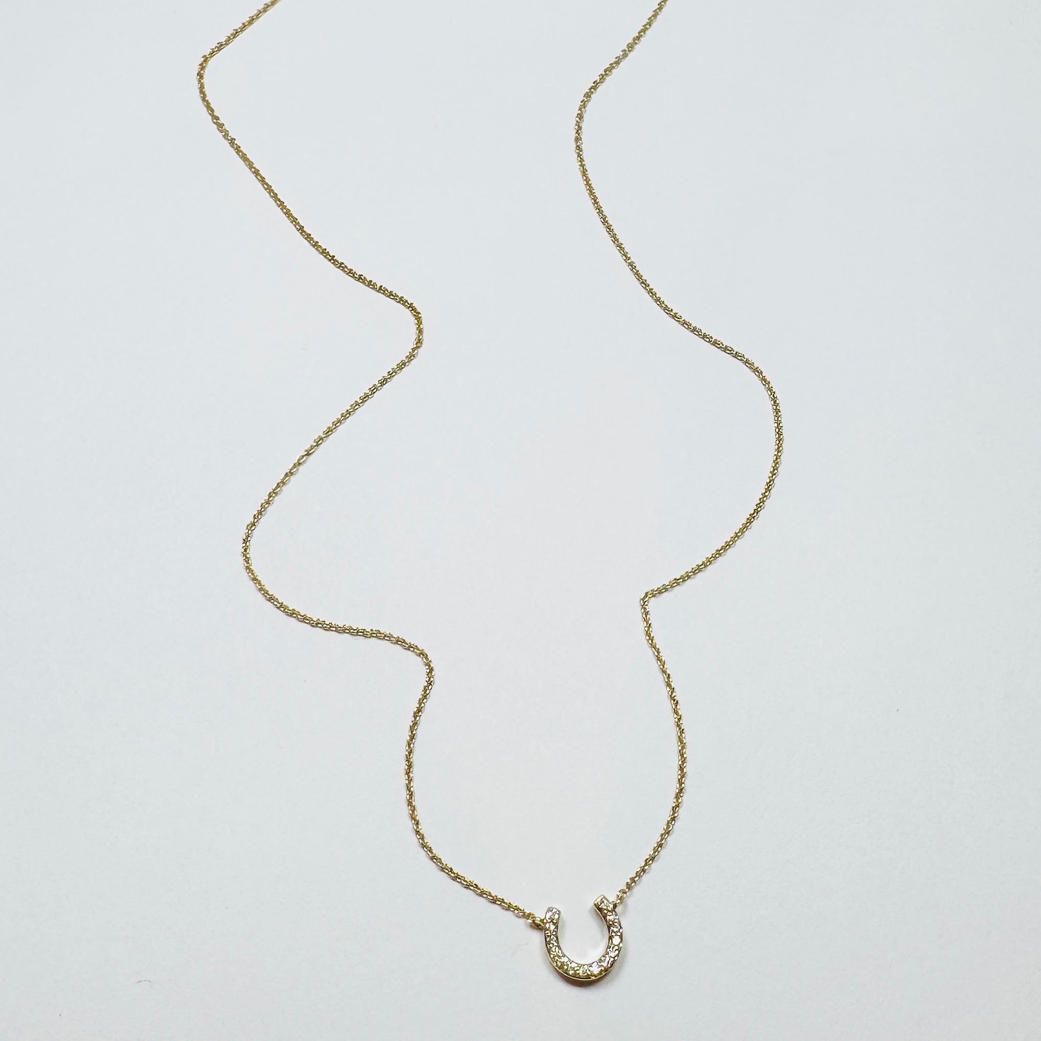 horseshoe necklace