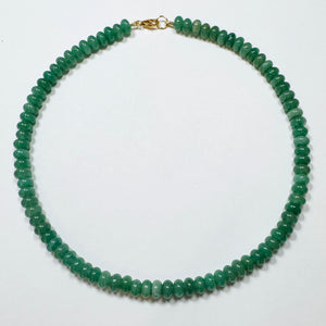 moss green candy necklace