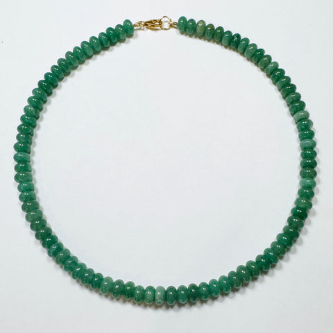 moss green candy necklace