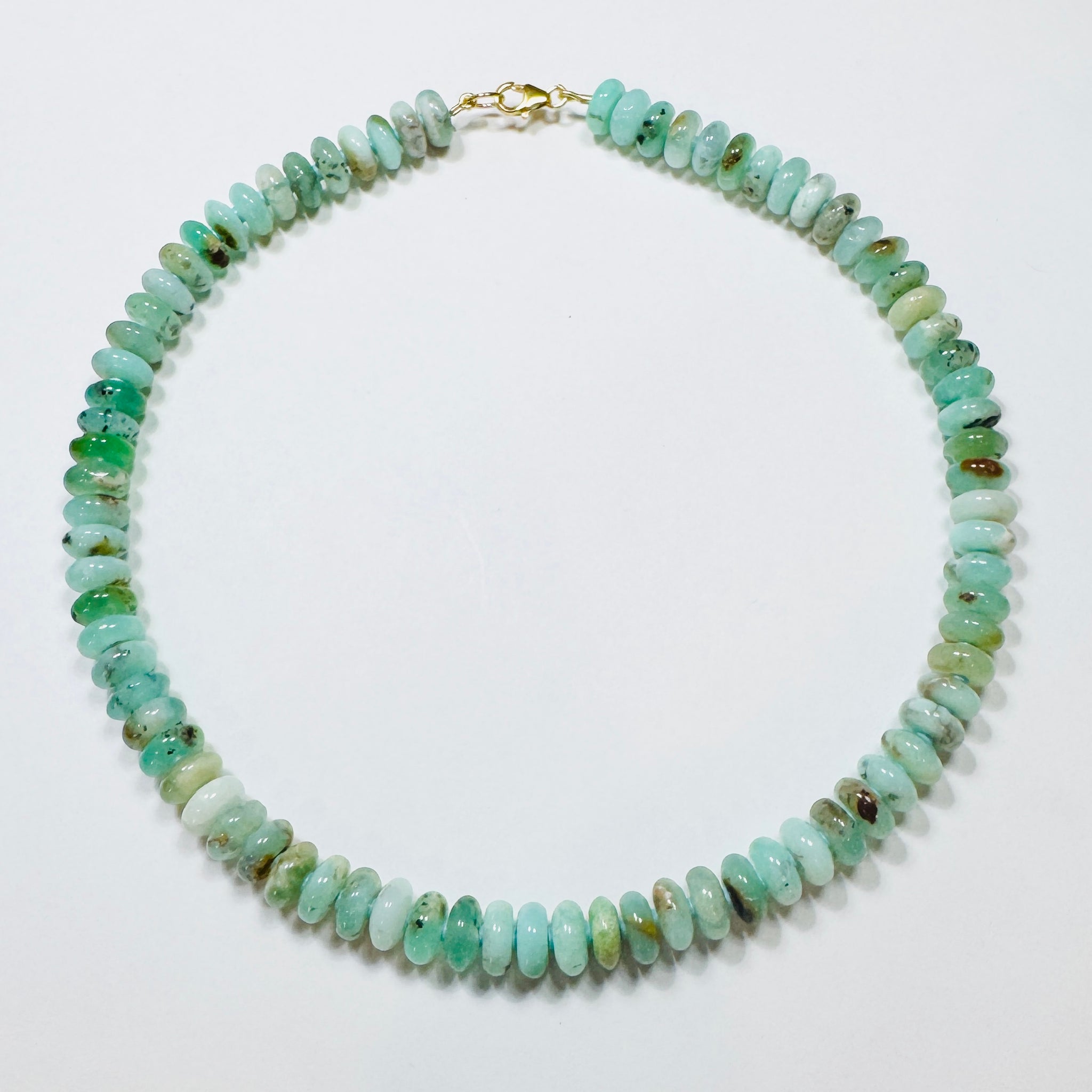 mint chocolate chip candy necklace