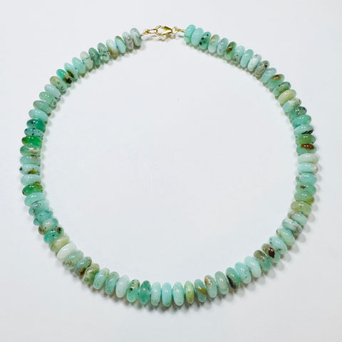 mint chocolate chip candy necklace