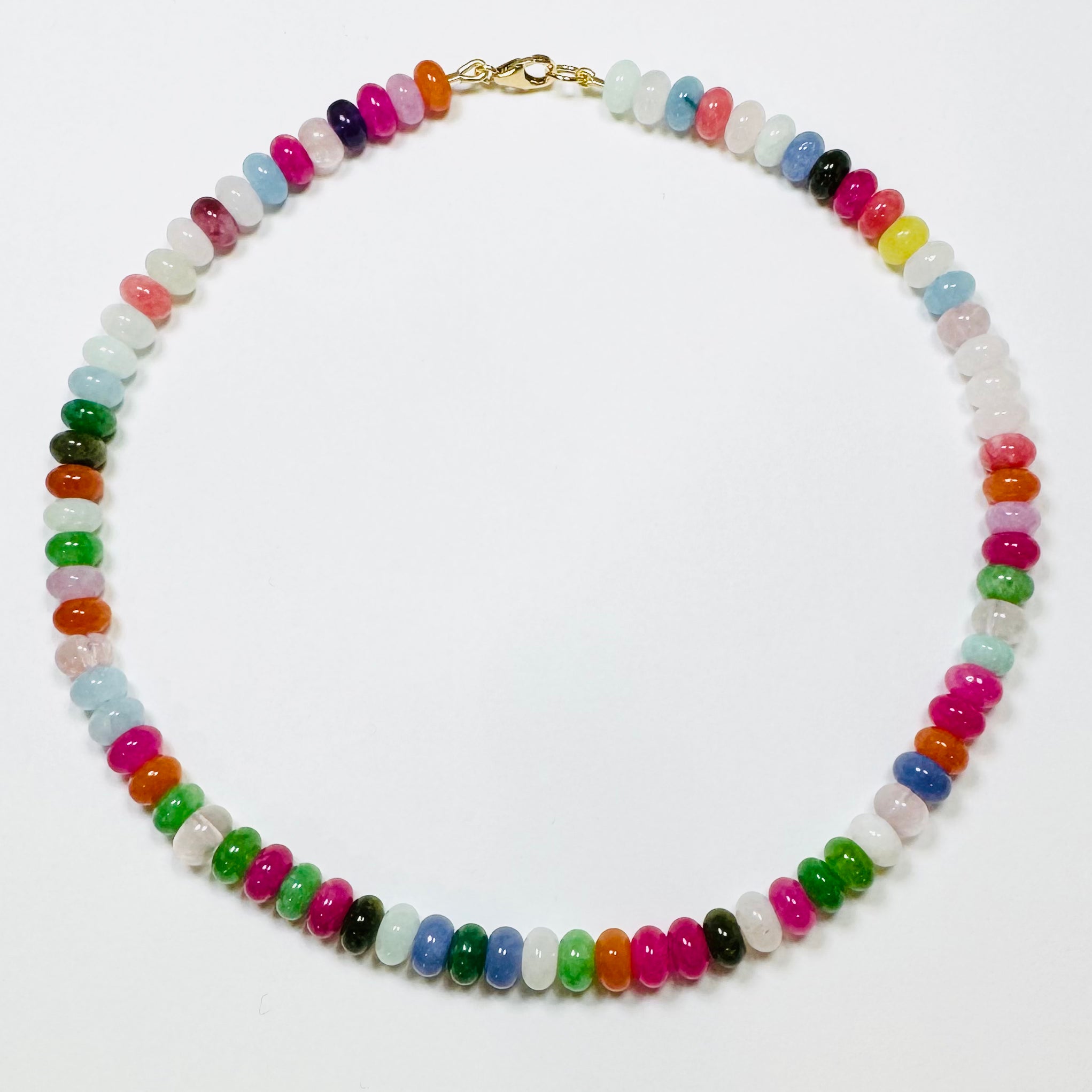 rainbow candy necklace