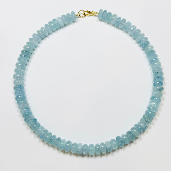 aquamarine candy necklace