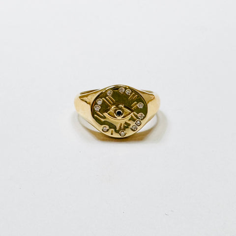 evil eye ring