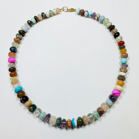 multi-stone candy necklace