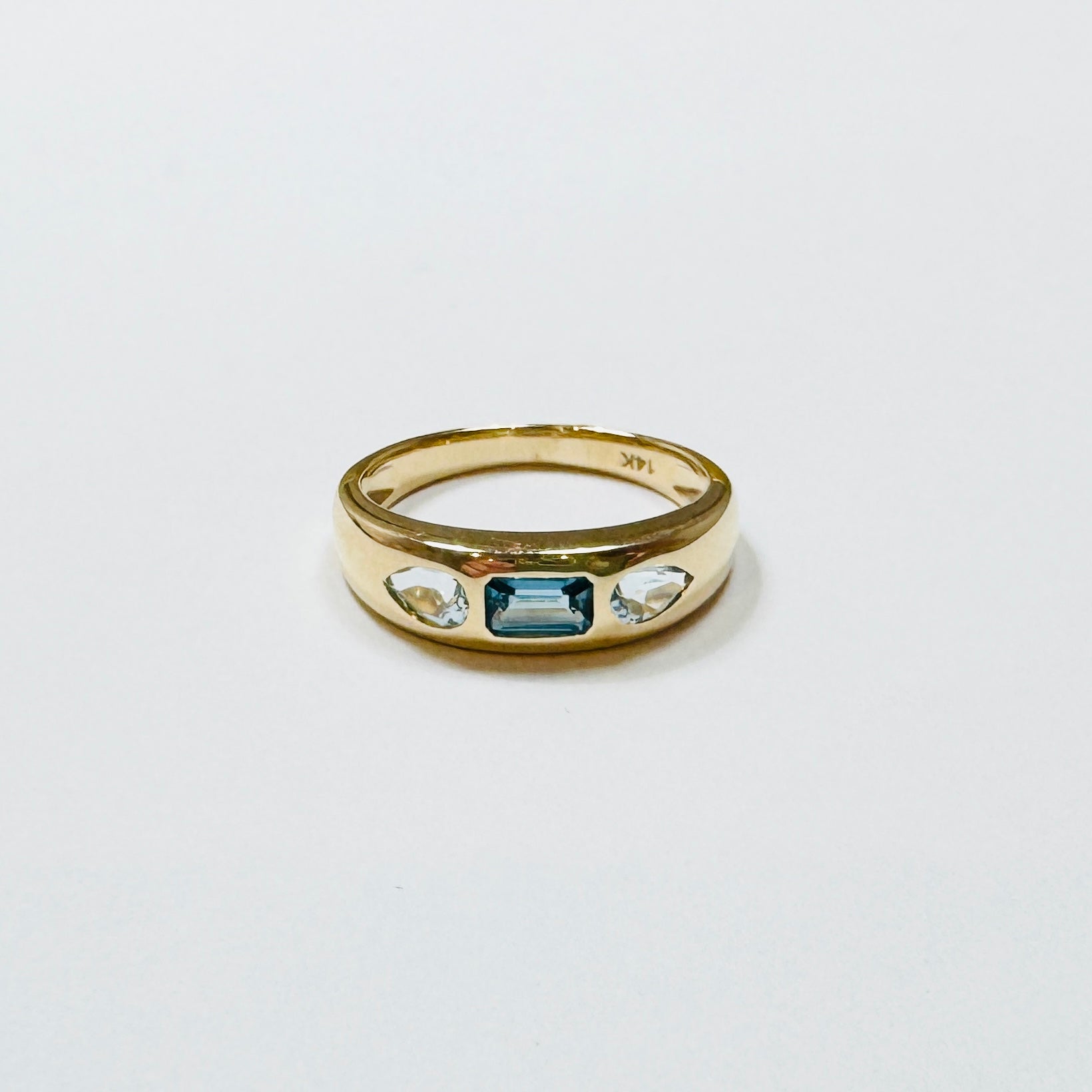 sapphire dome ring