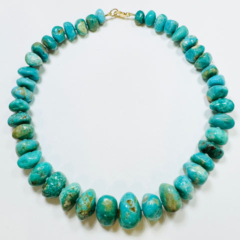 candelaria turquoise statement necklace