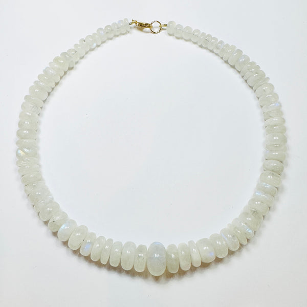 moonstone statement necklace