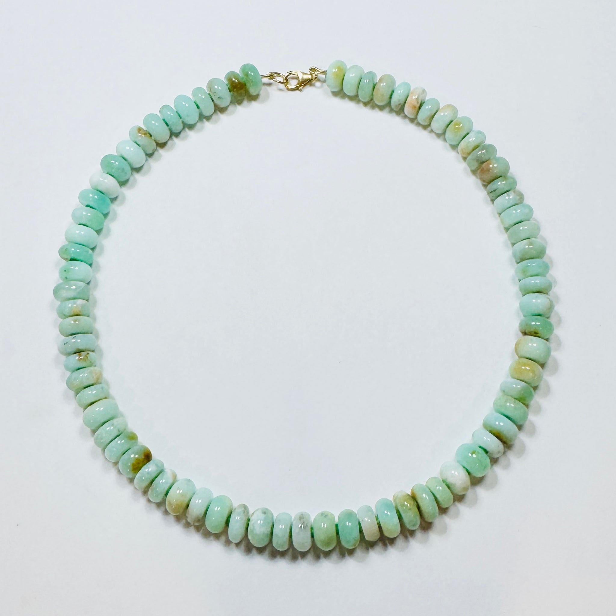mint chocolate chip candy necklace