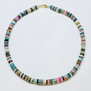 multi-stone candy necklace