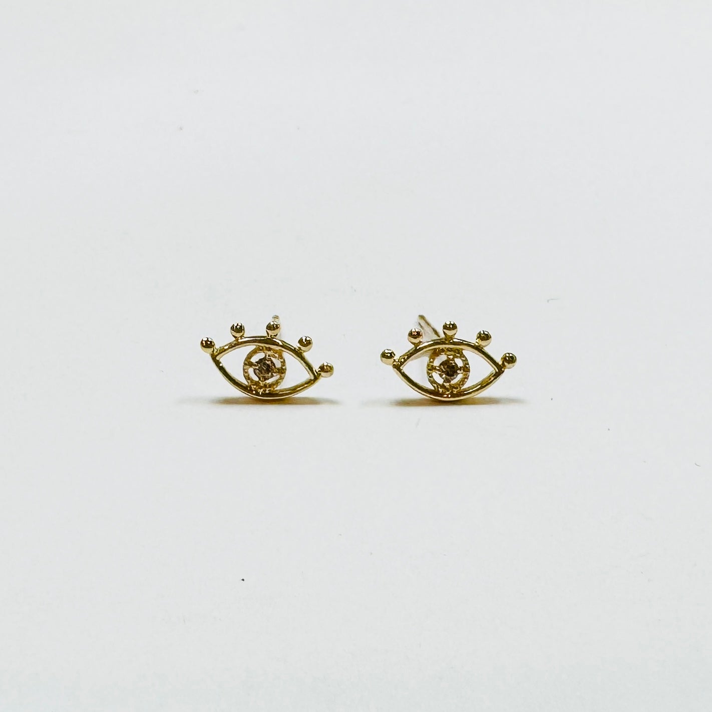 evil eye studs