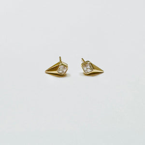 diamond spike studs