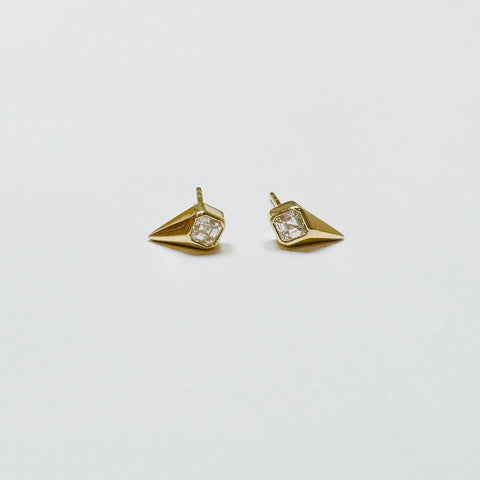 diamond spike studs