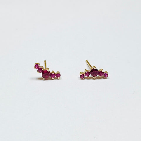 ruby constellation studs