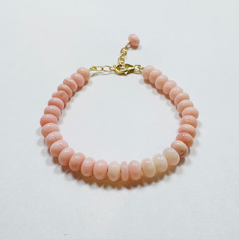 pink opal bracelet
