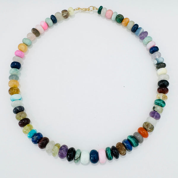 multi-stone candy necklace