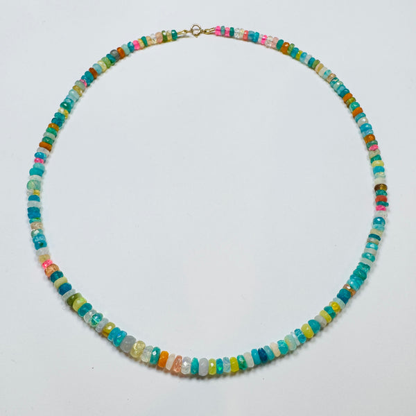 SALE opal candy necklace